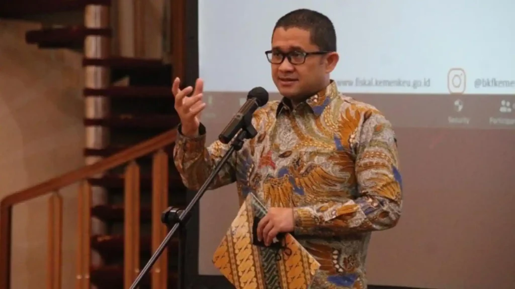 Ilustrasi Febrio Kacaribu menegaskan tentang sikap kemenkeu