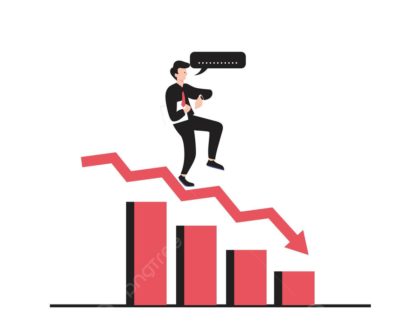 Ilustrasi Suku Bunga Turun