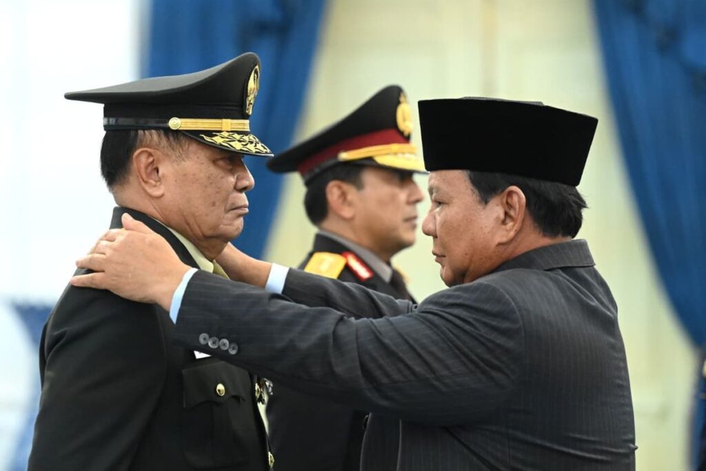Prabowo melantik para menteri dan pejabat baru