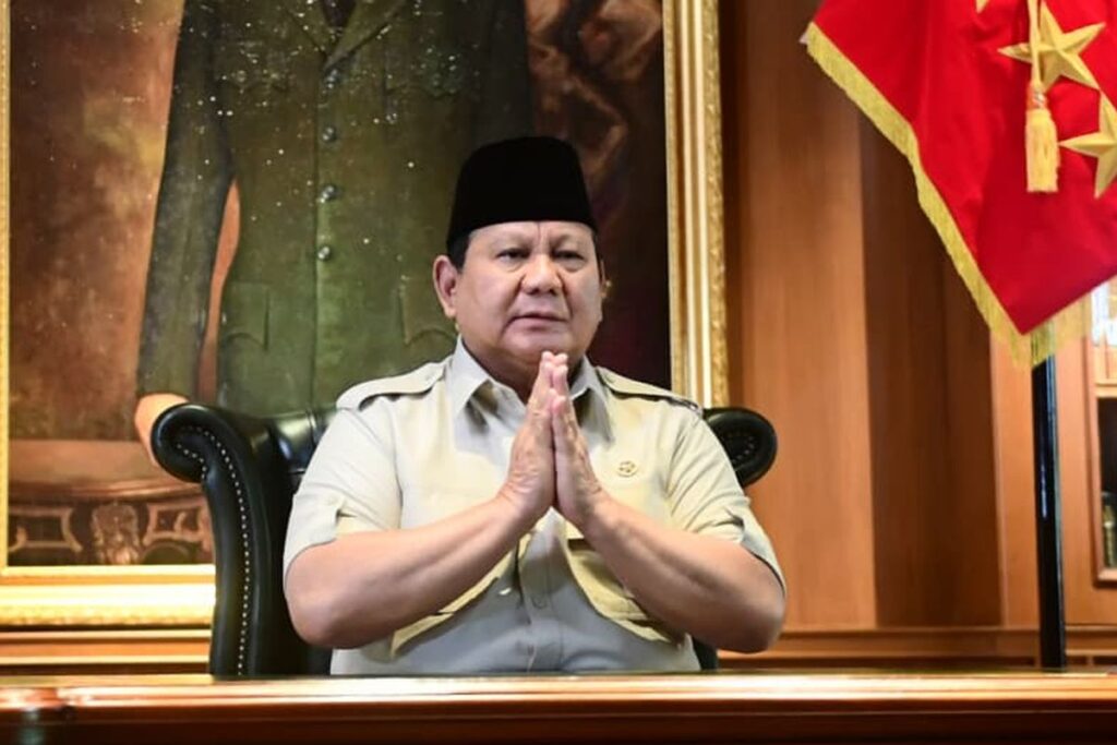 Prabowo meminta maaf dan menanggapi Tuntutan 17+8