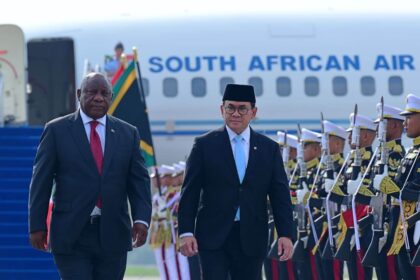 Kunjungan Kenegaraan, Presiden Afrika Selatan tiba di Indonesia