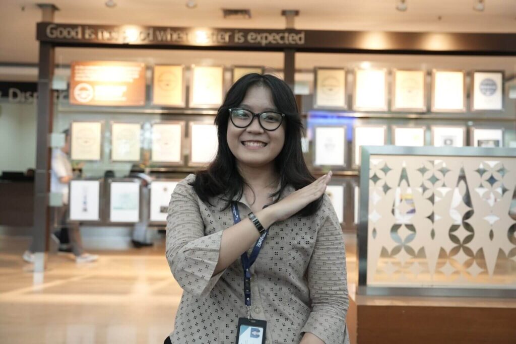 Catherine Sibarani sampaikan pendapat program magang nasional 2025