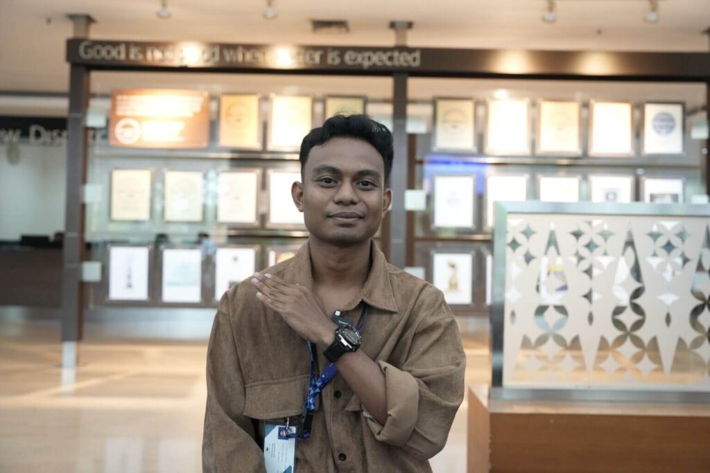 Muhammad Rafli sampaikan opini tentang program magang nasional 2025